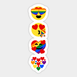 Emoji Pride Sticker